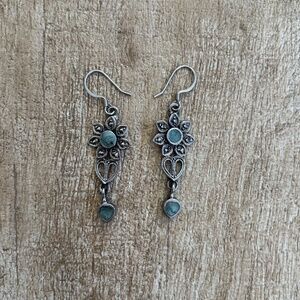 Novelty Fish Hook Drop Earrings